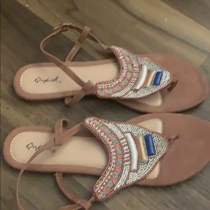 Qupid sandals Size 10